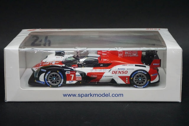 1:43 SPARK 43LM21 Toyota GR010 Hybrid Toyota Gazoo Racing Le Mans 24h Winner 2021#7