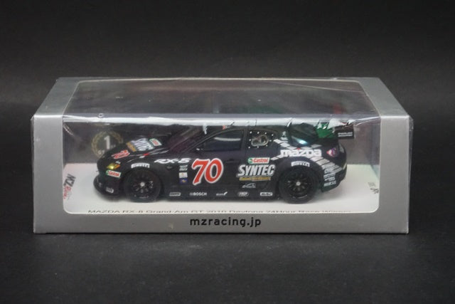 1:43 SPARK MZR02 Mazda RX-8 Grand Am GT 2010 24h Daytona Winner #70