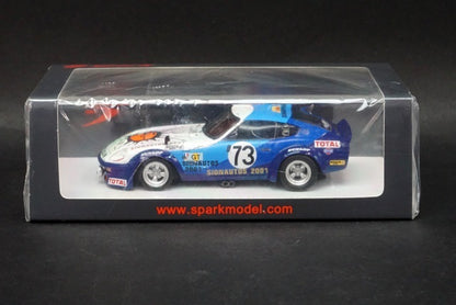 1:43 SPARK S3582 Nissan 260Z Le Mans 1976 #73 C.Buchet-L.Favresse-A.Haller