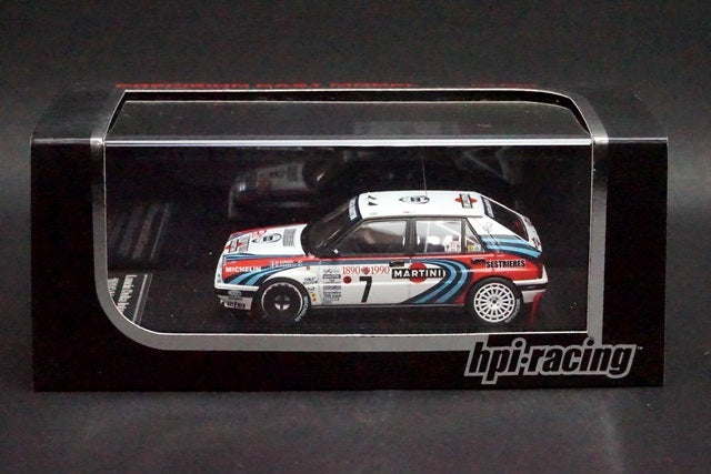 1:43 HPI 8227 Lancia Delta HF Integrale 16V Monte Carlo 1990#7 MARTINI