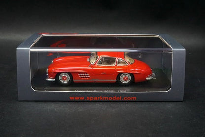 1:43 SPARK S4959 Mercedes Benz 300SL 1956 Red