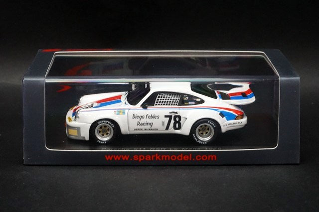 1:43 SPARK S4159 Porsche 911 RSR Le Mans LM 1976 #78 D.Febles-A.Poole-H.Cruz