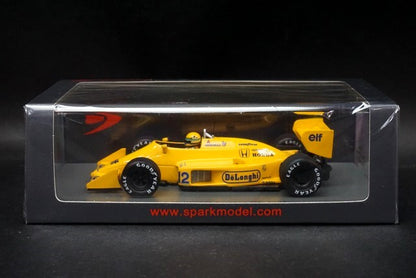 1:43 SPARK S7131 Lotus 99T Monaco GP 1987 Winner #12 A.Senna