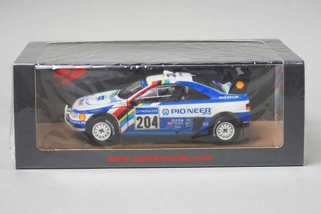 1:43 SPARK S5616 Peugeot 405 T16 Grand Raid Dakar Paris Winner 1989 #204