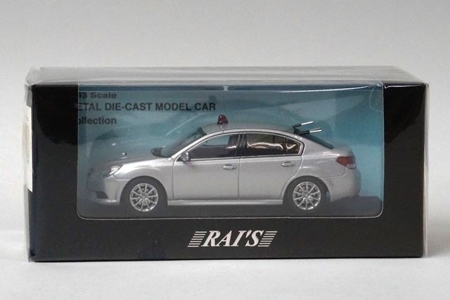 1:43 RAI'S H7431010 Subaru Legacy B4 2.5GT 2010 Police Headquarters Criminal Investigation Dept.