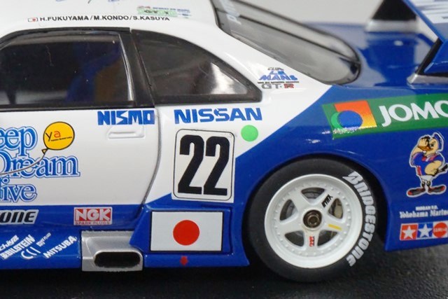 1:43 HPI 8151 Nismo GT-R LM Le Mans 1995 #22 H.Fukuyama/M.Kondo/S.Kasuya