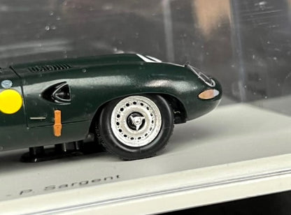 1:43 SPARK S2102 Jaguar E Le Mans LM 1962 5th #9 P.Lumsden-P.Sargent