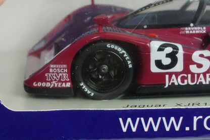 1:43 SPARK ROMU002 Jaguar XJR14 Monza Winner 1991 #3 Silk Cut