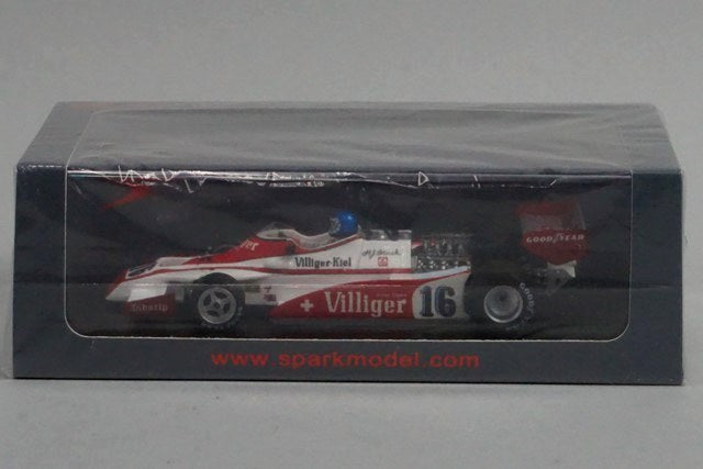 1:43 SPARK S1694 Shadow DN9 British GP 5th 1978 #16 H.Stuck