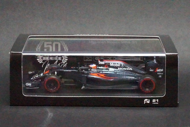 1:43 SPARK Mc-ES-1622-14 McLaren Honda MP 4/13 Monaco GP 2016 F.Alonso #14