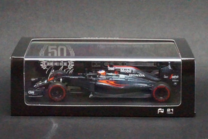 1:43 SPARK Mc-ES-1622-14 McLaren Honda MP 4/13 Monaco GP 2016 F.Alonso #14