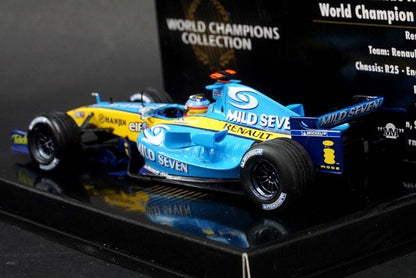 1:43 MINICHAMPS 436050005 Renault F1 Team R25 2005 World Champion #5 F.Alonso