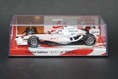 1:43 MINICHAMPS Super Aguri Honda SA08A Spain GP 2008 #18 Takuma Sato