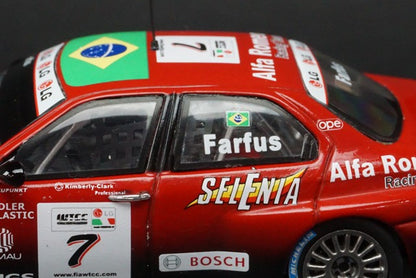 1:43 SPARK S0475 Alfa Romeo 156 WTCC 2005 #4 #7 Augusto Farfus