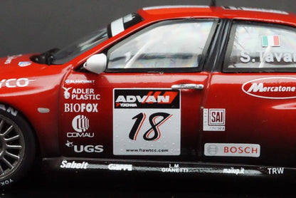 1:43 SPARK S0478 Alfa Romeo 156 WTCC 2006 #18 Salvatore Tavano