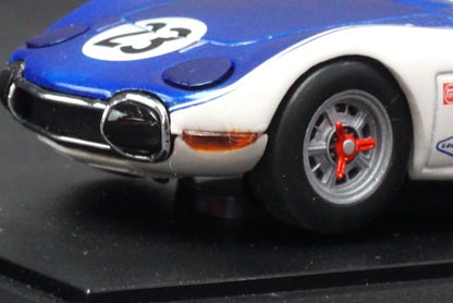 1:43 EBBRO 43252 Toyota 2000GT SCA 1968 #23 White/Blue