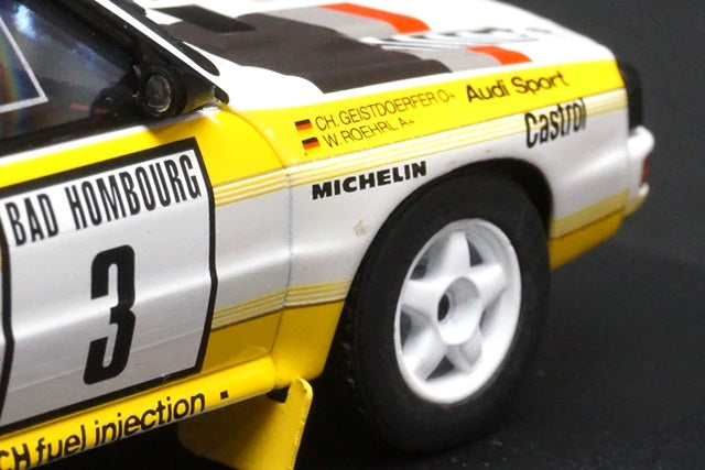 1:43 MINICHAMPS 400851203 Audi SPORT Quattro Monte Carlo 1985 #3