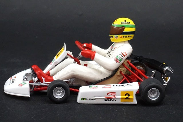 1:18 MINICHAMPS 540091800 Kart Paris-Bercy A. Senna 1993 #2 Senna Collection