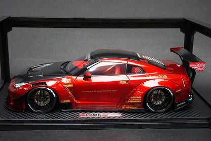 1:18 ignition model IG2341 LB-works Nissan GT-R R35 Type2 Red