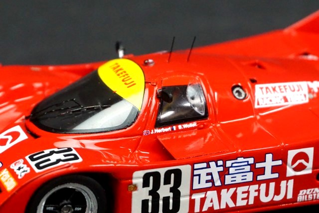 1:43 SPARK CA-WOL-11 Porsche 962 Fuji 500km 1990 #33 Takefuji
