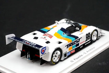 1:43 SPARK S6253 Toyota 92C-V Suzuka Test 1992 #99 G.Fouche-S.Andskar