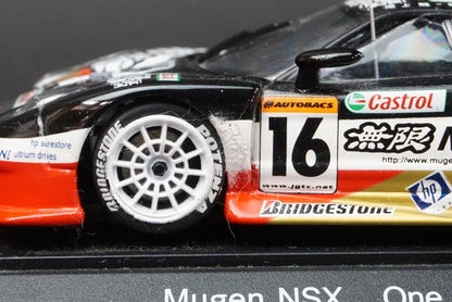 1:43 EBBRO 43355 MUGEN NSX with Air Scoop JGTC 2002 #16 model car