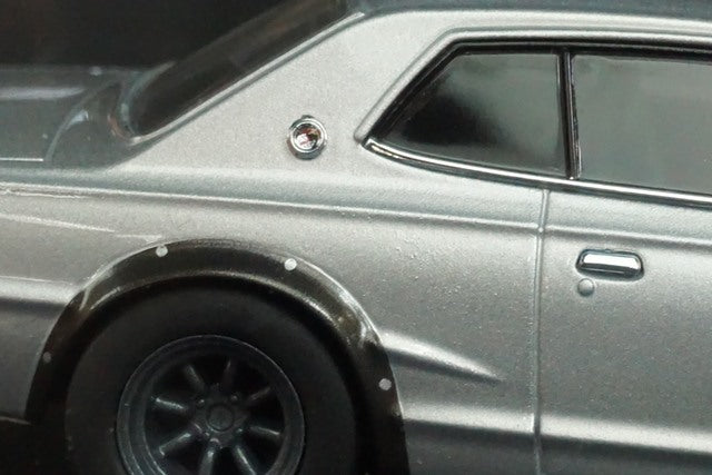 1:43 EBBRO 44311 Nissan Skyline 2000GT-R KPGC10 Silver Alloy Wheel