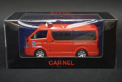 1:43 CAR-NEL CN430701 Toyota Hiace DX 5 Door 2007 Yokohama City Fire Engine