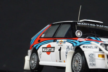 1:43 HPI 8180 Lancia Delta HF Integrale Safari Rally 1992 #1 MARTINI