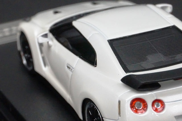 1:43 HPI 8313 MIRAGE Nissan GT-R SpecV 2011MY R35 Brilliant White Pearl