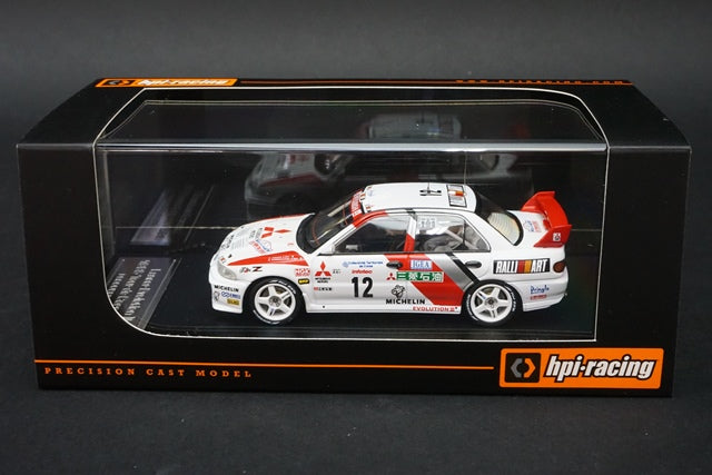 1:43 HPI 8550 Mitsubishi Lancer Evolution III Tour de Corse 1995 #12