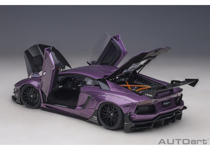 79242 AUTOart 1:18 Liberty Walk LB-WORKS Lamborghini Aventador Limited Edition Metallic Purple VIOLA SE30