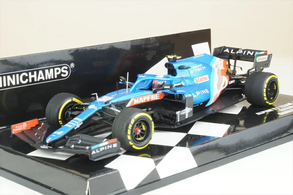 417210131 MINICHAMPS 1:43 Alpine F1 Team A521 Esteban Ocon Bahrain GP2021