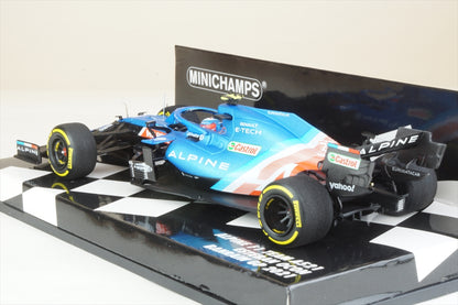 417210131 MINICHAMPS 1:43 Alpine F1 Team A521 Esteban Ocon Bahrain GP2021