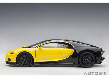 70994 AUTOart 1:18 Bugatti Shillong 2017 Yellow / Black model car