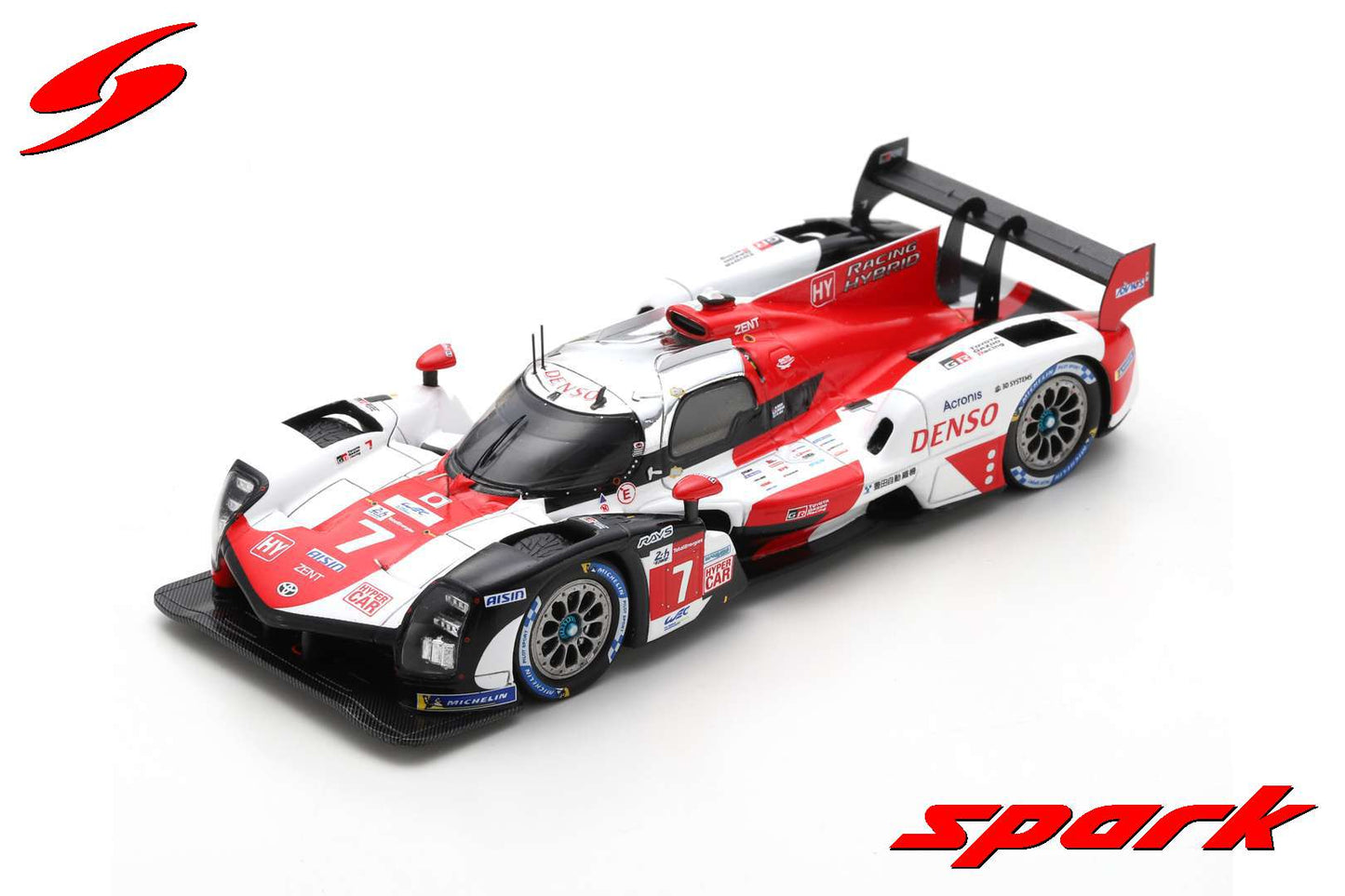 43LM21 SPARK 1:43 Toyota GR010 HYBRID #7 GAZOO Racing Winner 24h Le Mans 2021