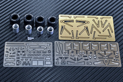 [ Back-order ] Model Factory HIRO  K783 1:43 F1-89 (640) Ver.A Early Type 1989 Rd.1 Brazilian GP Winner #27 N.Mansell / #28 G.Berger Multi-Material Kit