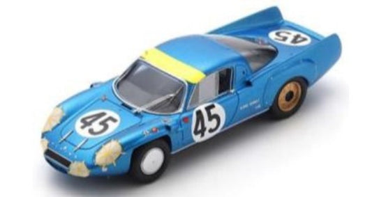 S5686 SPARK 1:43 Alpine A210 #45 13th 24h Le Mans 1967 J.Vinatier M.Bianchi