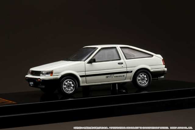 HJ641037BWK Hobby JAPAN1:64 Toyota Corolla Levin AE86 3door GTV White