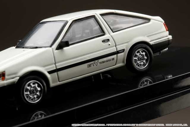 HJ641037BWK Hobby JAPAN1:64 Toyota Corolla Levin AE86 3door GTV White