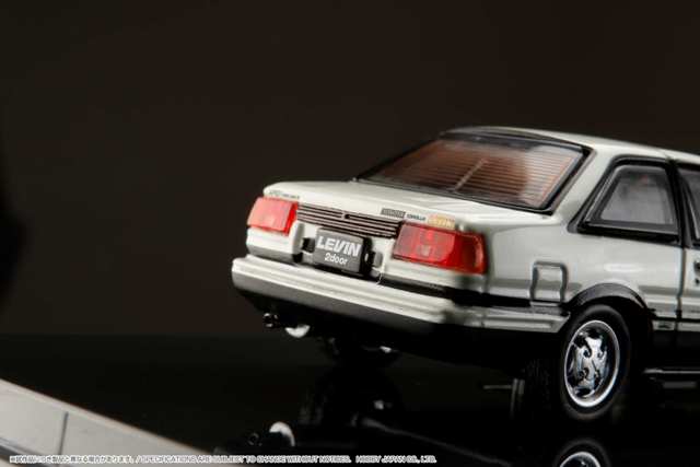 HJ641035ASK Hobby JAPAN 1:64 Toyota Corolla Levin GT APEX 2door AE88 Silver / Black