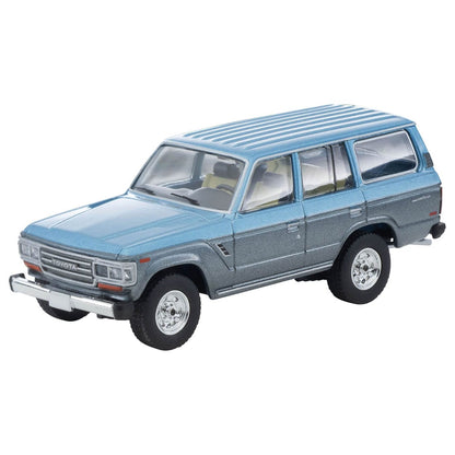 LV-N268a TOMYTEC Tomica Limited Vintage NEO Land Cruiser 60 North American Spec Light Blue/Gray 88