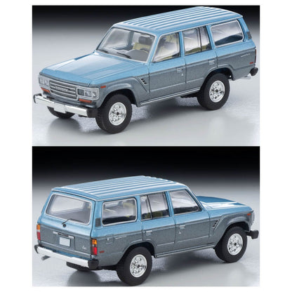 LV-N268a TOMYTEC Tomica Limited Vintage NEO Land Cruiser 60 North American Spec Light Blue/Gray 88