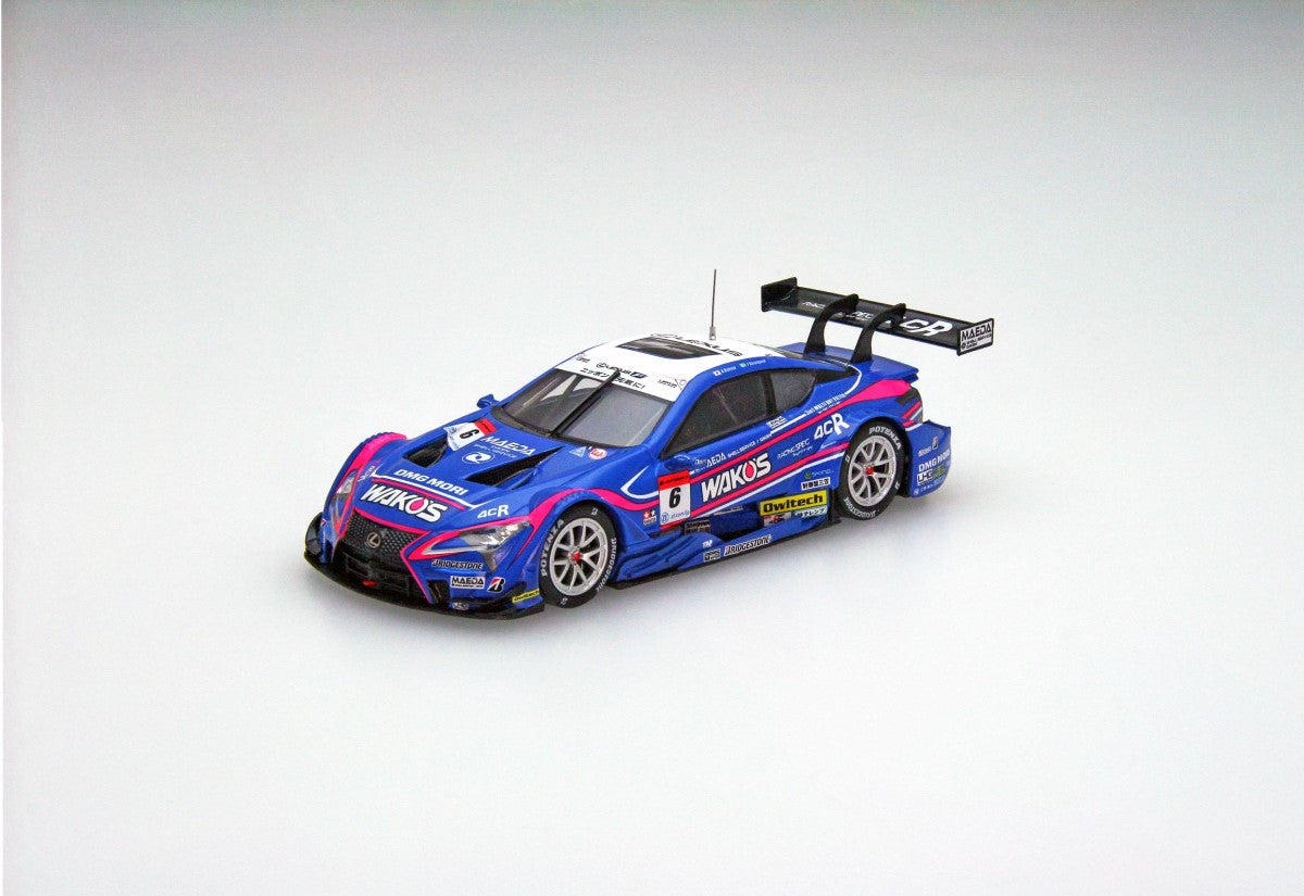 45615 EBBRO 1:43 WAKO'S 4CR LC500 Super GT GT500 2018 No.6