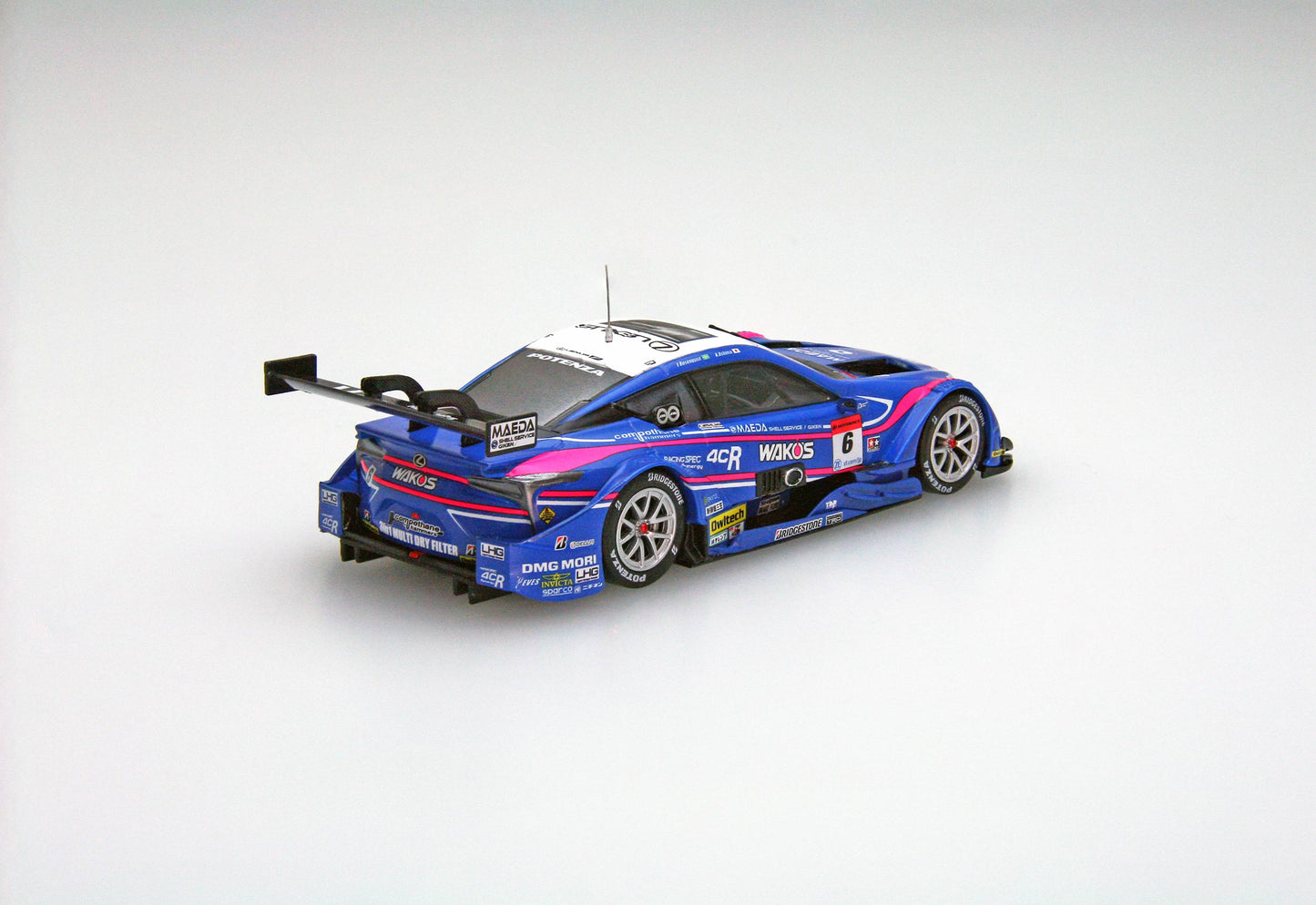 45615 EBBRO 1:43 WAKO'S 4CR LC500 Super GT GT500 2018 No.6