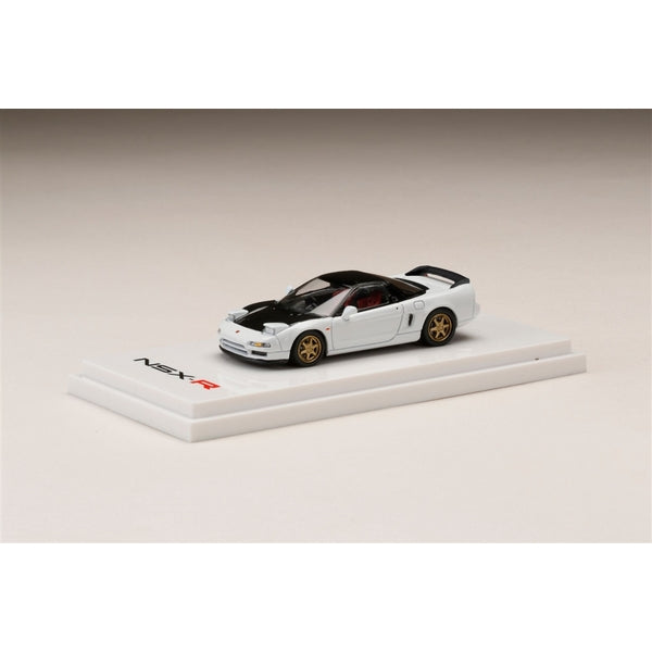 HJ642006RCW Hobby JAPAN 1:64 Honda NSX NA1 Type R Custom Champion White Engine Display White