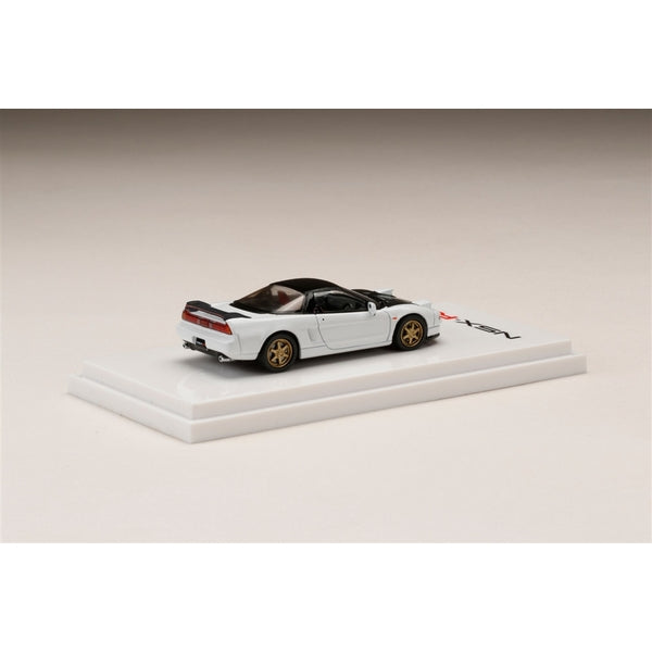 HJ642006RCW Hobby JAPAN 1:64 Honda NSX NA1 Type R Custom Champion White Engine Display White