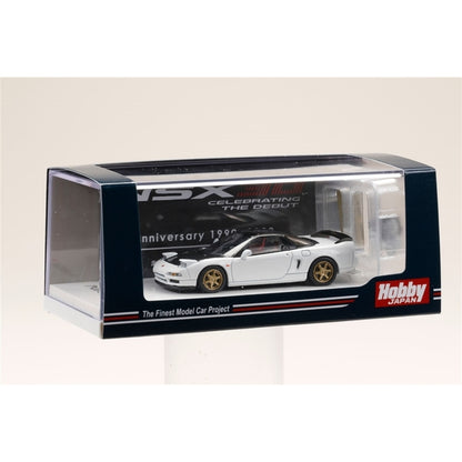 HJ642006RCW Hobby JAPAN 1:64 Honda NSX NA1 Type R Custom Champion White Engine Display White