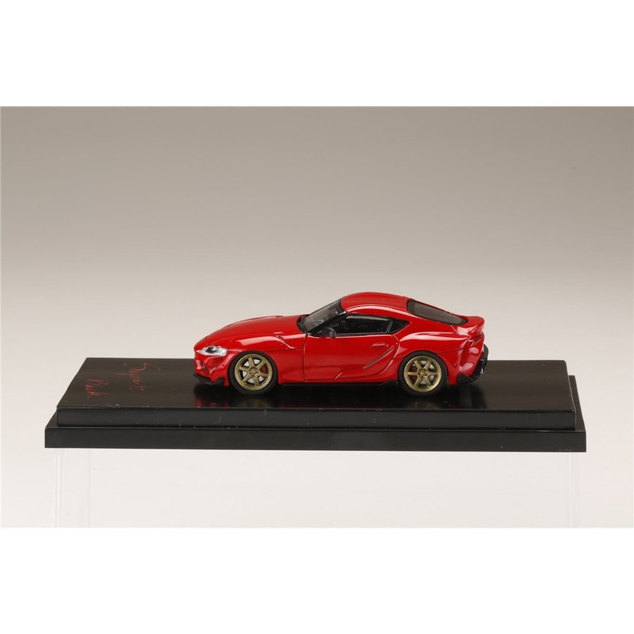 HJ641014CR Hobby JAPAN 1:64 Toyota GR Supra A90 RZ Custom Prominence Red model car