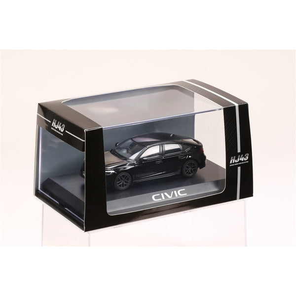 HJ431003BK Hobby JAPAN 1:43 Honda Civic 2021 Crystal Black Pearl